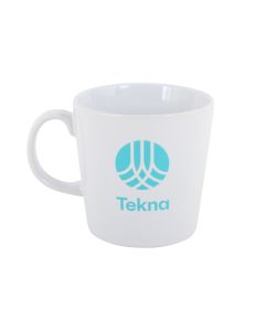 Blankt kaffekrus med Tekna logo